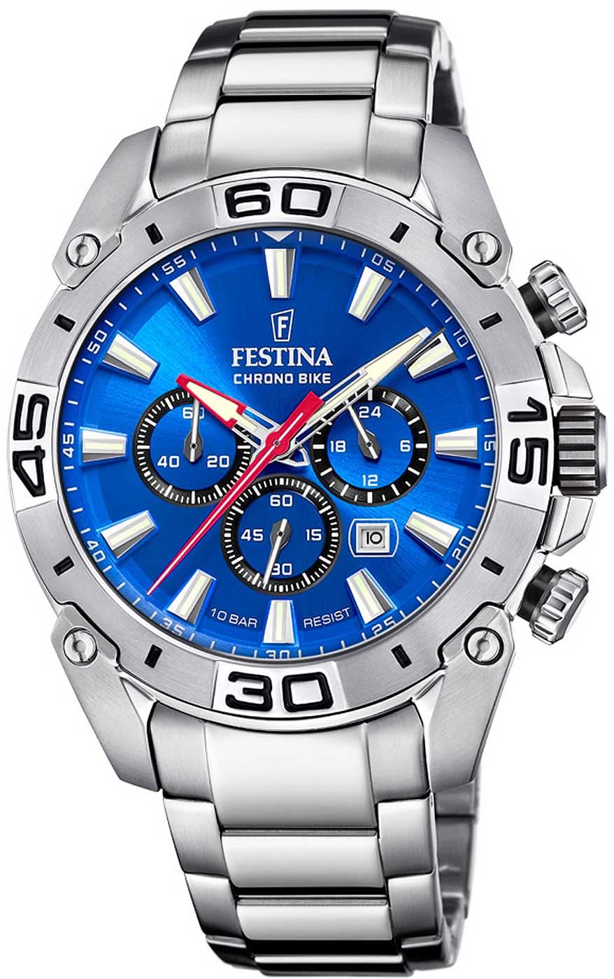 Orologio da uomo Festina Chrono Bike F20543/2 • Design sportivo • Acciaio inossidabile
