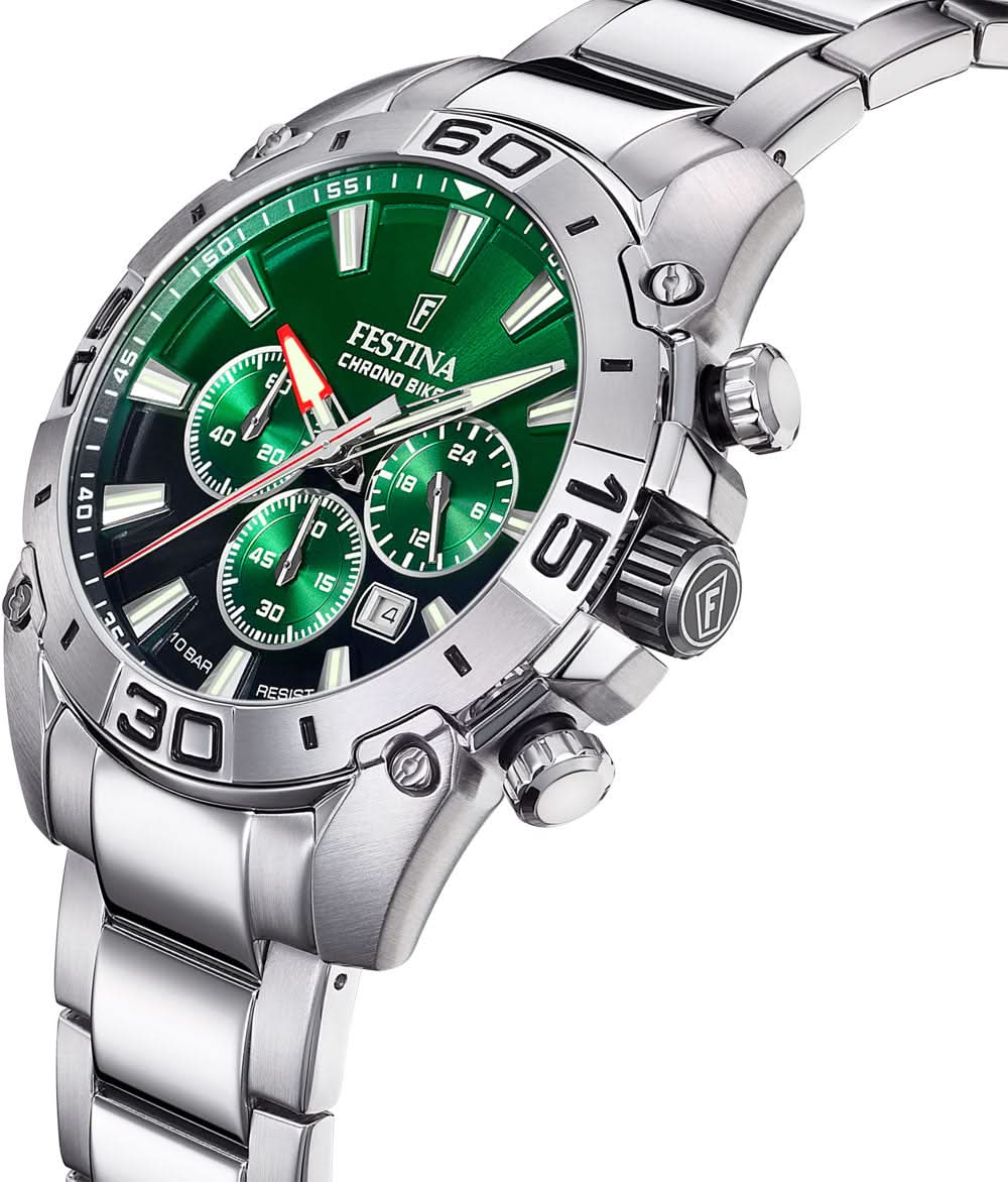 Orologio da uomo Festina Chrono Bike F20543/3 • Design sportivo cronografo • Acciaio inossidabile di alta qualità