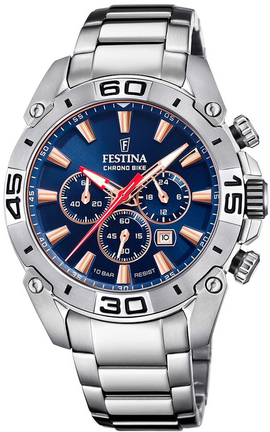 Festina Chrono Bike F20543/4 Orologio da Uomo • Design Sportivo • 10 ATM