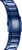 Festina bracciale con maglie blu scuro e incisione sulla chiusura