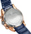 Retro di orologio da uomo Festina con fondello in acciaio inossidabile e cinturino blu