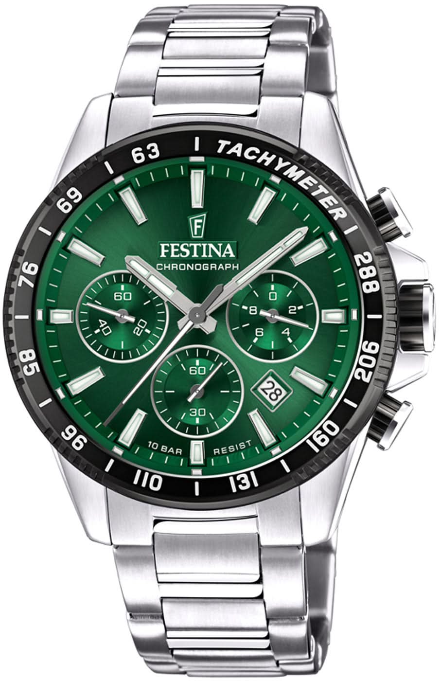 Orologio da uomo Festina Timeless Chronograph F20560/4 • Acciaio inossidabile • 10 bar