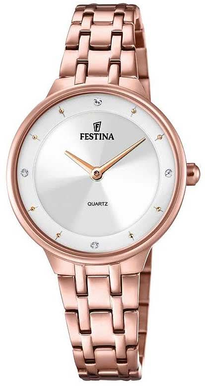 Festina Mademoiselle F20602/1 Orologio da Donna • Eleganza Femminile • Acciaio Inossidabile Oro Rosa