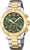 "Orologio da donna Festina Boyfriend F20604/2 • Quadrante verde • Acciaio inossidabile bicolore"