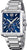 Herren-Chronograph in Edelstahl mit blauem Zifferblatt und drei Hilfsziffern