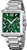 Festina Herren-Chronographuhr mit grünem Zifferblatt und Edelstahlarmband