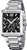 Festina Chronograph-Herrenuhr, Edelstahlarmband, schwarzes Zifferblatt