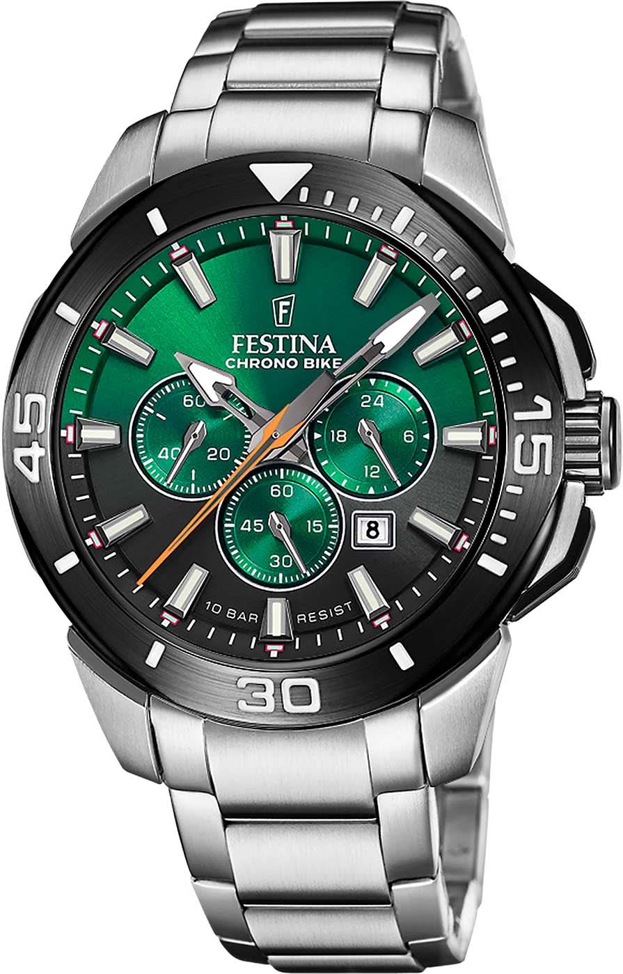 Festina Chrono Bike F20641/B Orologio da Uomo • Design Sportivo • Acciaio Inossidabile