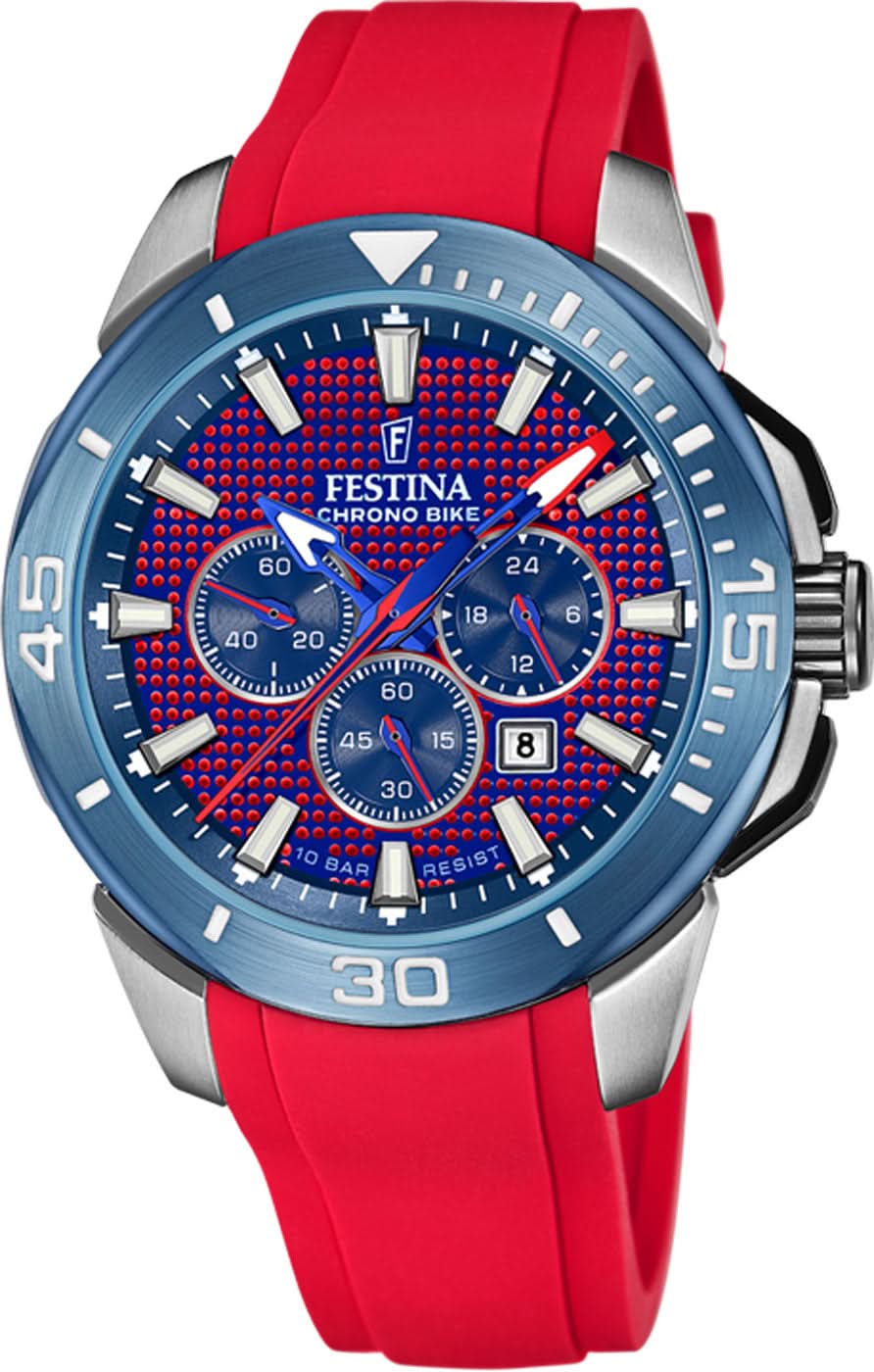 Festina Chrono Bike F20642/2 Orologio da Uomo • Cronografo Sportivo • 10 ATM