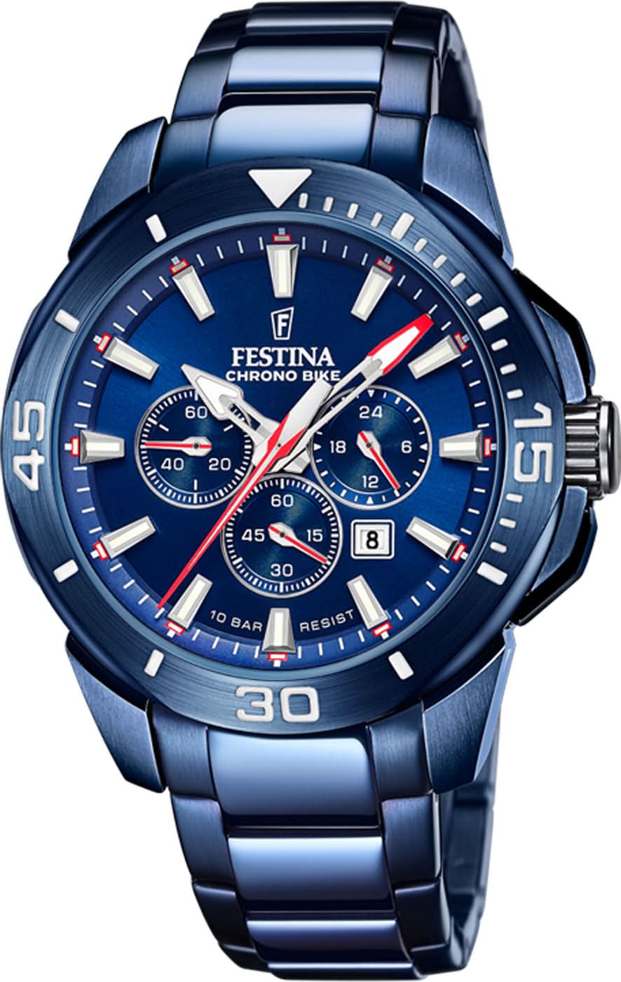 Orologio da uomo Festina Chrono Bike Special Edition F20643/1 • Cronografo sportivo • Impermeabile 10 ATM