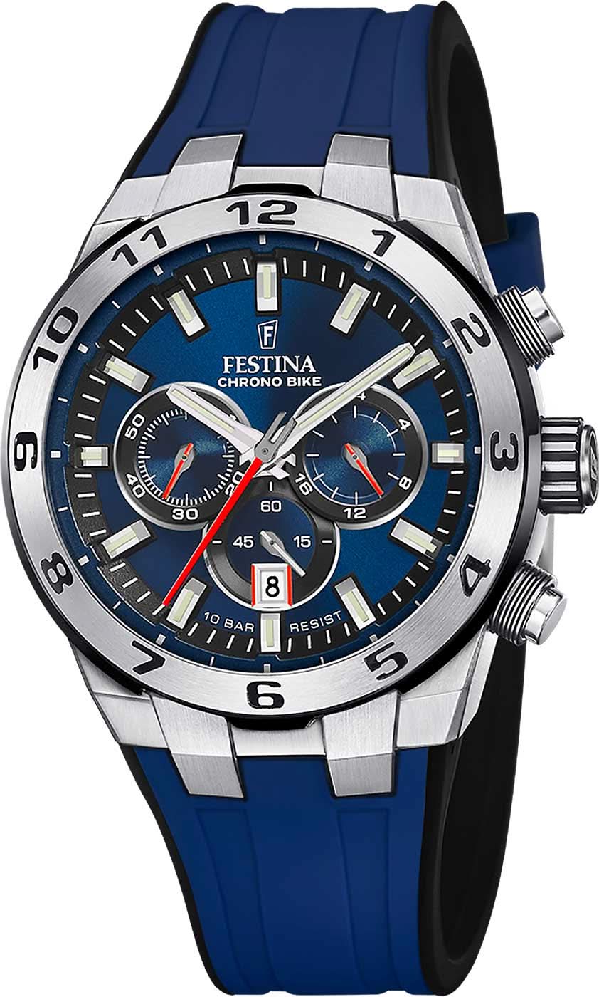 Festina Chrono Bike F20671/1 Orologio da Uomo • Design Blu • 10 ATM