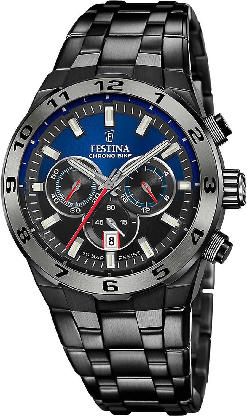 Festina Chrono Bike F20673/1 Orologio da Uomo • Design Sportivo • Acciaio Inossidabile 316L