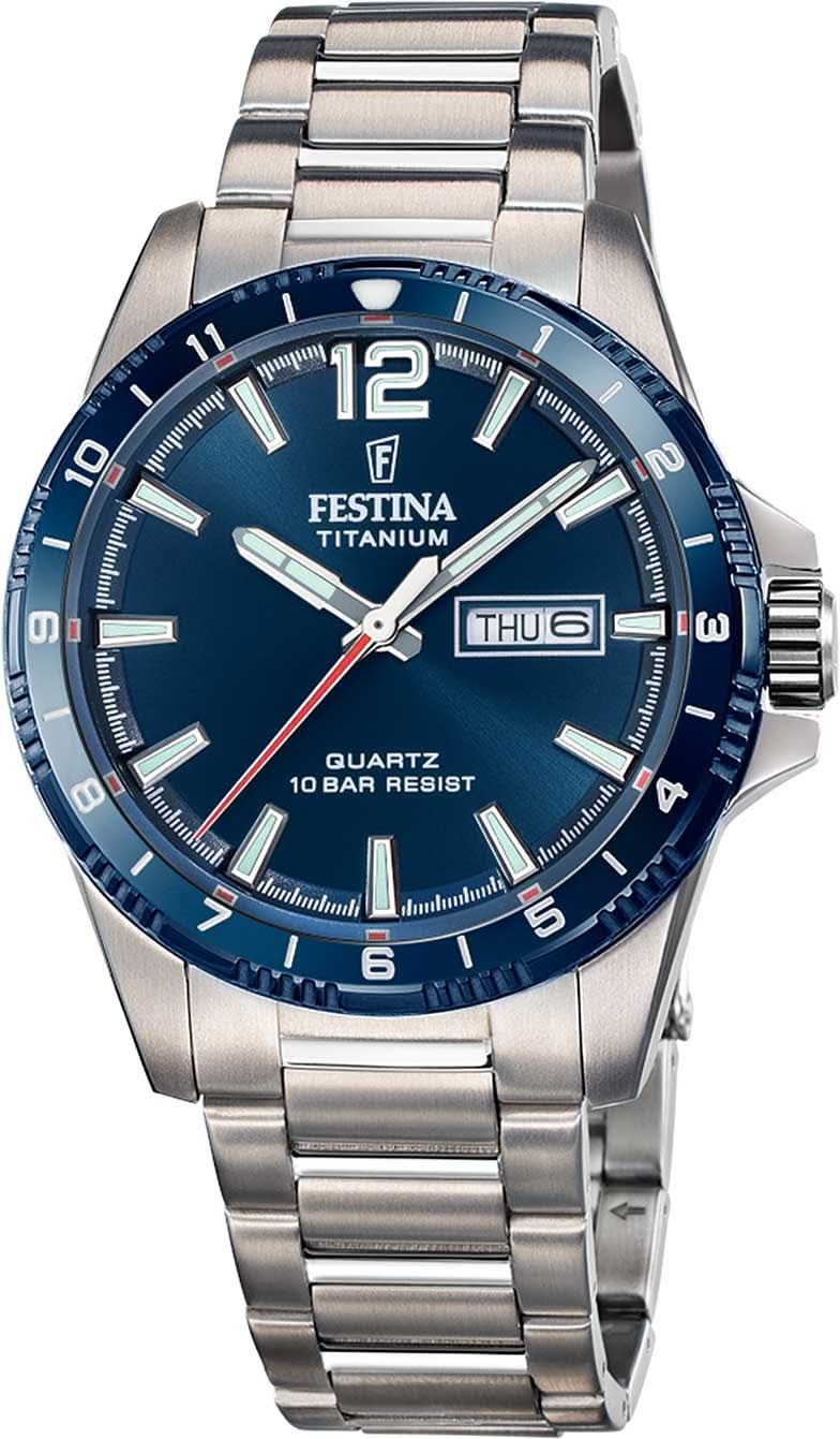 Orologio da uomo Festina Titanium F20698/2 • Titanio • 10 ATM