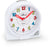 Sveglia analogica piccola Atlanta per bambini 8x8x3,5 cm plastica • Movimento silenzioso • Funzione snooze