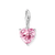 Thomas Sabo Charm Ciondolo Modello: 2205-051-9 Cuore in zircone rosa - Argento Sterling 925 #1