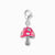 Thomas Sabo Charm Ciondolo Modello: 2211-845-7 Fungo rosa - Argento Sterling 925 e smalto a freddo