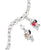 Ciondolo Charm 18k Argento 925 riciclato placcato oro con smalto a freddo motivo Snoopy & Woodstock Friends Thomas Sabo Modello: 2228-427-7