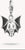 Affascinante Charm Pendente Pipistrello in Argento Sterling con Zirconia Scintillante - Thomas Sabo Modello: 2229-691-11