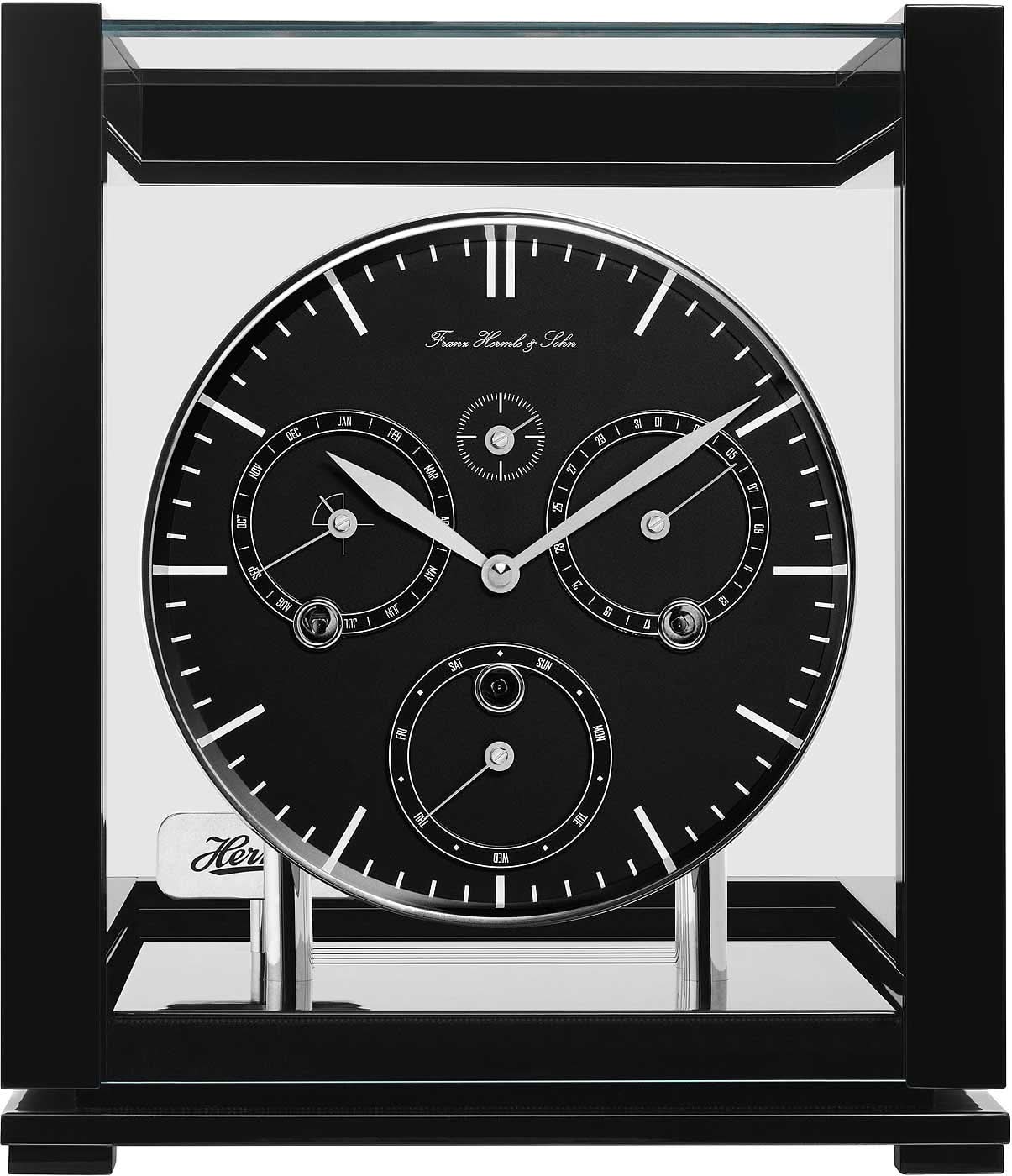 Orologio da tavolo Hermle 29x25,5x25,5 cm Metallo • Calendario Perpetuo • Suoneria Westminster