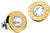 Orecchini Tommy Hilfiger con anello rotondo color oro e zircone chiaro