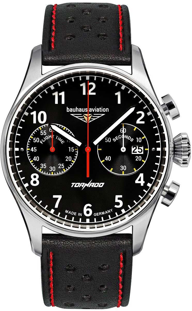 Orologio da uomo Bauhaus Aviation 2770-2 • Made in Germany • Cronografo preciso