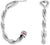Orecchini a cerchio intrecciati in acciaio inossidabile - Tommy Hilfiger Modello: 2780686
