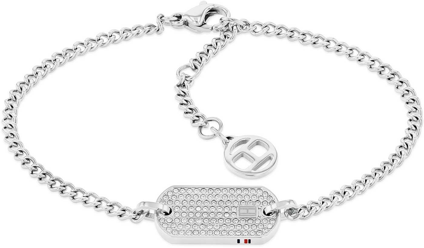 Collana a catena corazzata con pendente Dog Tag - Tommy Hilfiger Modello: 2780863