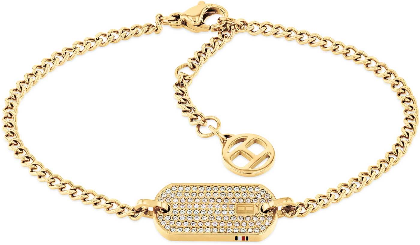 Collana a catena corazzata con pendente Dog Tag - Tommy Hilfiger Modello: 2780863