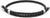 Bracciale in pelle intrecciata nera di Tommy Hilfiger con chiusura in metallo