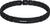 Bracciale a maglie in acciaio inossidabile nero con strisce colorate e logo Tommy Hilfiger