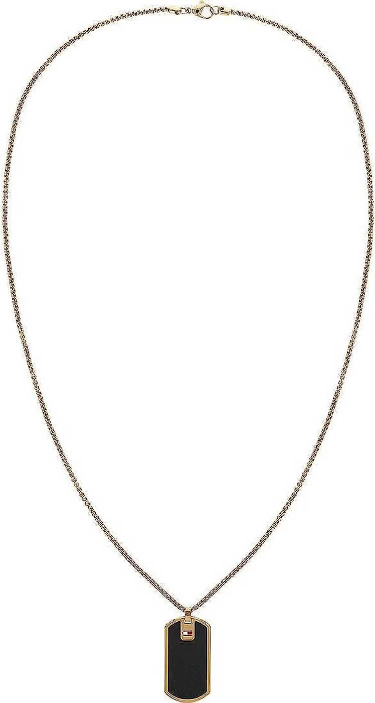 Collana veneziana con pendente in pelle - Tommy Hilfiger Modello: 2790432