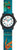 Orologio didattico per bambini con quadrante rotondo e motivo di drago colorato, cinturino nero