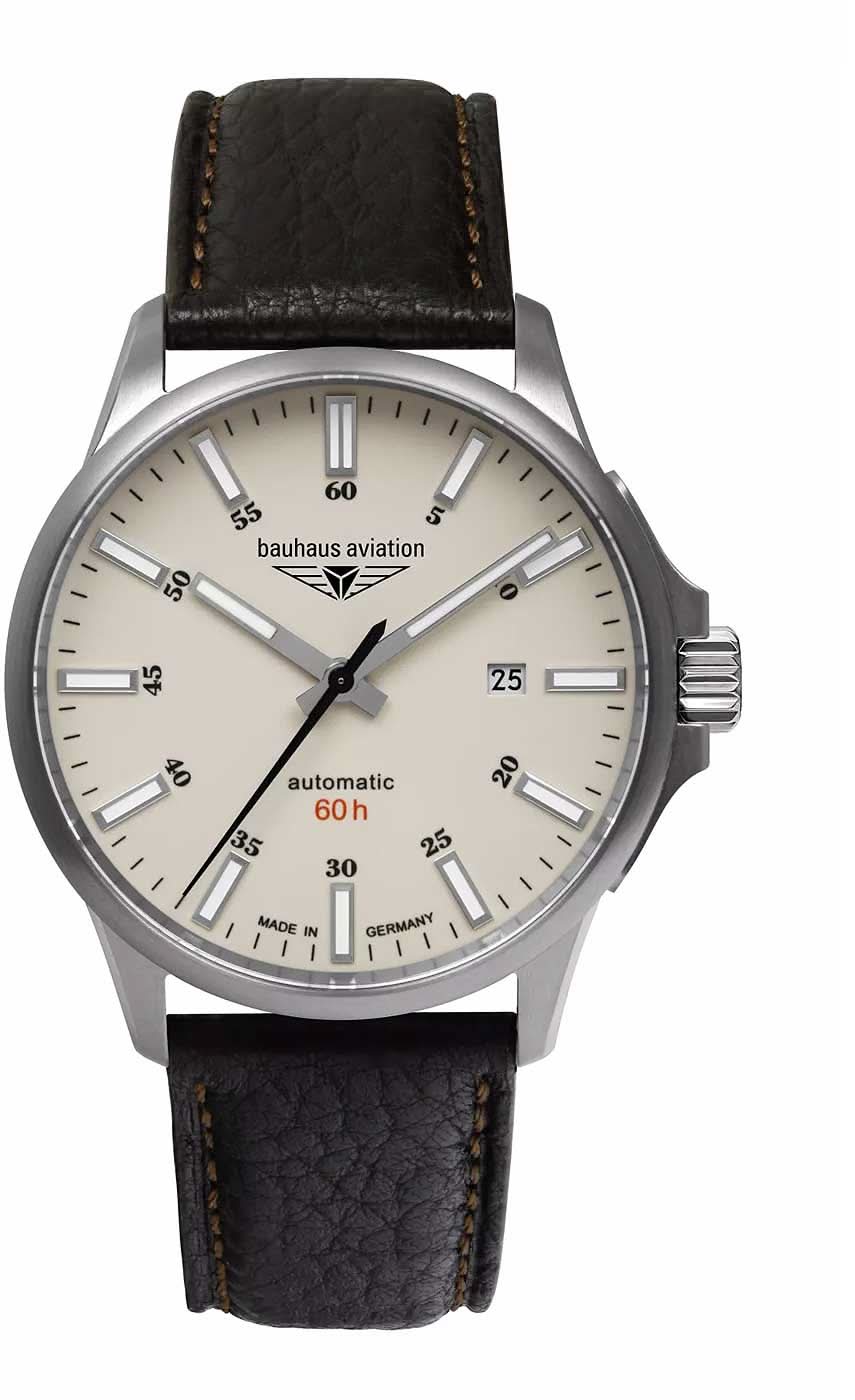 Orologio da uomo Bauhaus Aviation 2864-5 • Titanio • Made in Germany