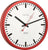 Orologio da parete Hermle 30x30x5 cm acciaio inossidabile • Design moderno • Movimento al quarzo preciso
