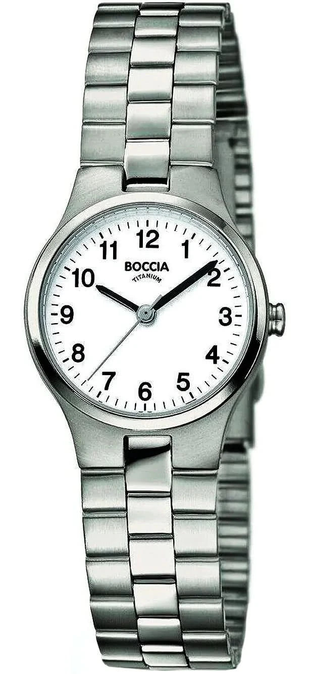Orologio da donna Boccia 3082-06 • Titanio puro ipoallergenico • Estremamente leggero