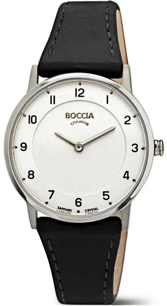 Orologio da donna Boccia 3254-04 • Titanio puro • Vetro zaffiro