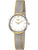 Boccia Titanium 3266-06 Damen Armbanduhr Weiß • Saphirglas • Bicolor Mesh-Armband