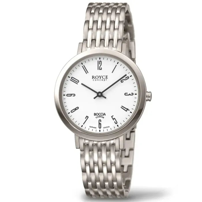 Boccia Titanium 3270-01 Damen Armbanduhr • Saphirglas • Titan-Armband