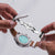Holzkern Neverrest Herrenuhr Titan • Howlith-Zifferblatt • Saphirglas, Bild 4