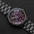 Holzkern Star Trek Klingon Herrenuhr Jaspis/Rot • Solarwerk • Mineralglas, Bild 2