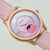 Holzkern Moonray Damen Armbanduhr Rosa • Japanisches Quarzwerk • Perlmutt-Zifferblatt, Bild 3