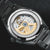 Holzkern Era X Herrenuhr Automatik Lorbeerblatt/Geflammte Walnuss • Saphirglas • TFN Automatikwerk, Bild 3
