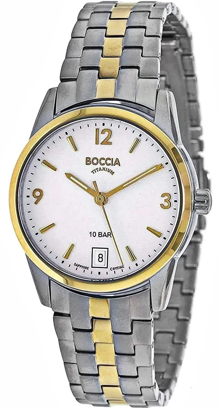 Orologio da donna Boccia Classic 3272-04 • Titanio puro ipoallergenico • Vetro zaffiro antigraffio