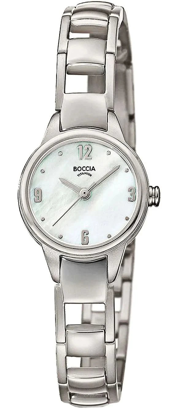 Orologio da donna Boccia 3277-01 • Titanio puro ipoallergenico • Estremamente leggero