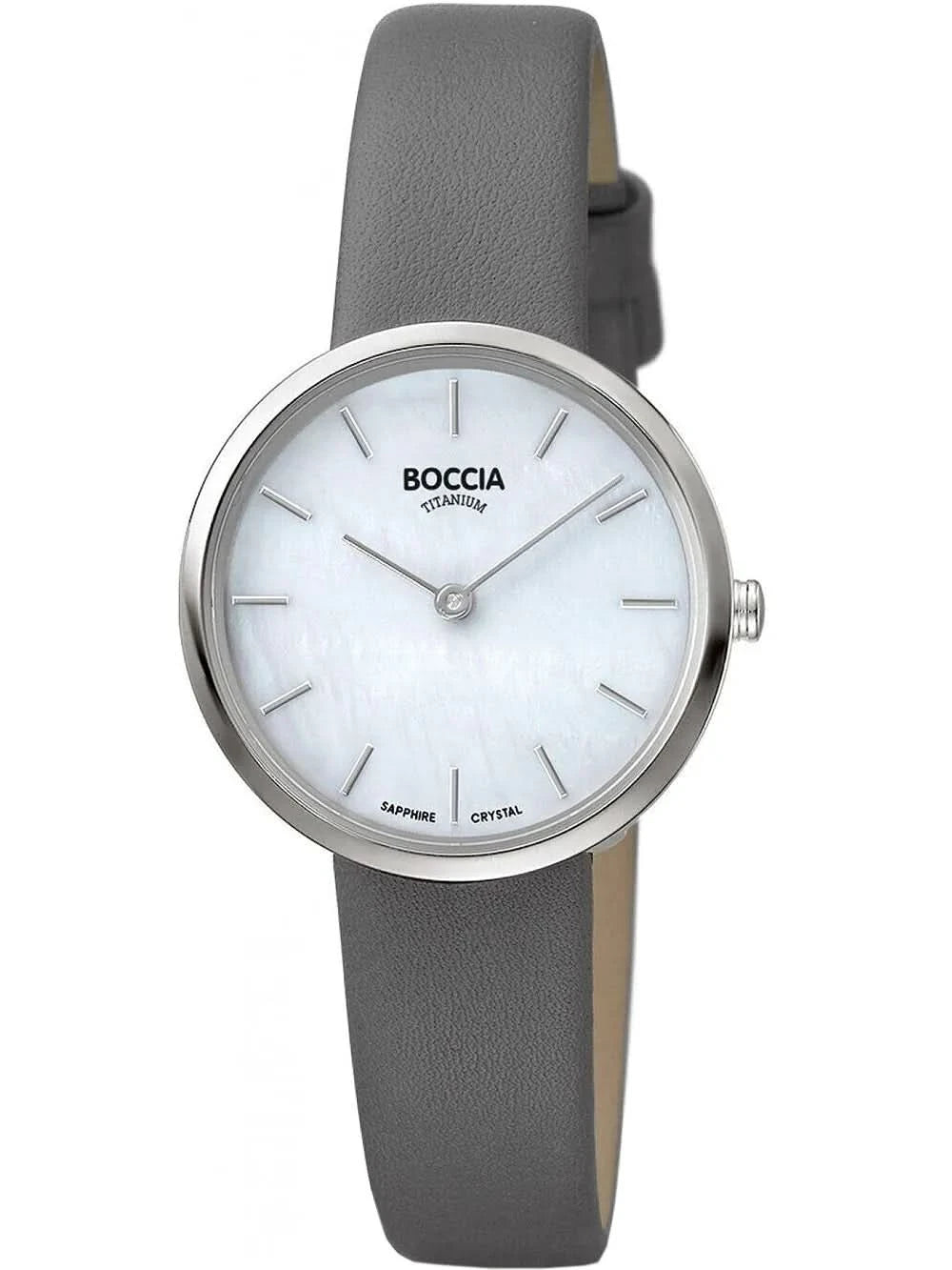 Orologio da donna Boccia 3279-07 • Titanio puro ipoallergenico • Vetro zaffiro