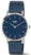 Orologio da donna Boccia con quadrante blu e bracciale in metallo blu