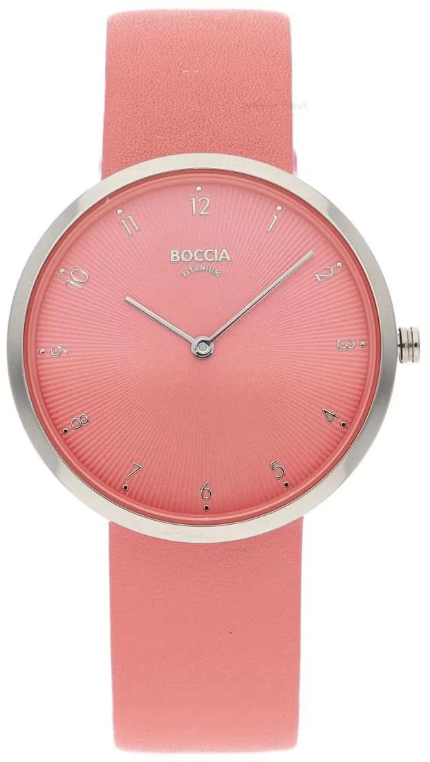 Orologio da donna Boccia 3309-13 • Puro titanio delicato sulla pelle • Estremamente leggero e robusto