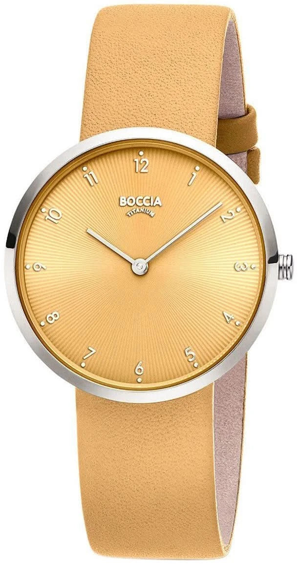 Orologio da donna Boccia 3309-15 • Puro titanio delicato sulla pelle • Estremamente leggero e robusto
