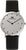 Orologio da uomo Danish Design con cinturino in pelle nera, quadrante grigio, datario