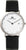 Orologio da uomo Danish Design con cinturino in pelle nera e quadrante bianco